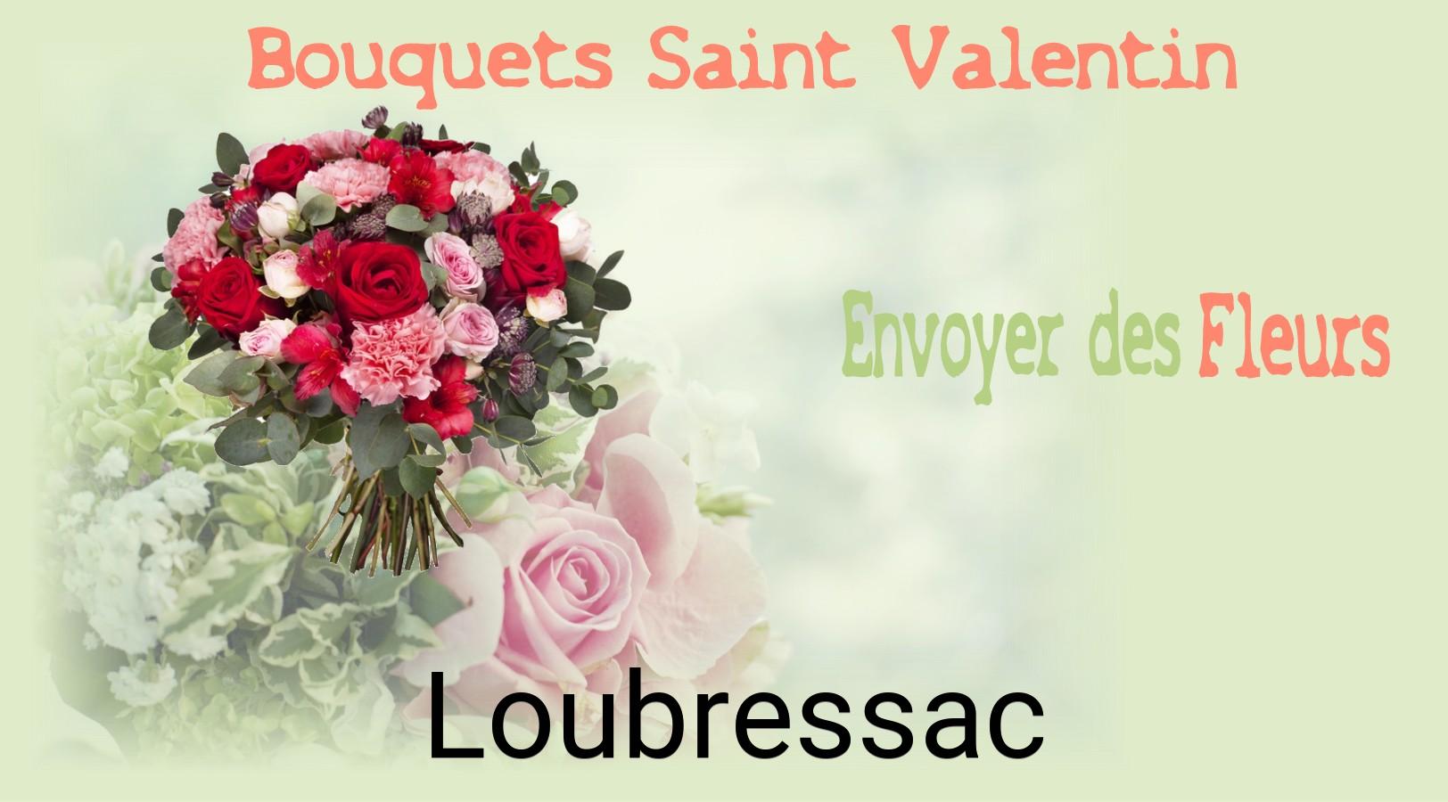 Roses de Saint-Valentin livrées à Loubressac